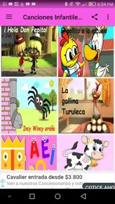 Canciones Infantiles Gratis android App screenshot 3