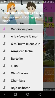 Canciones Infantiles Gratis android App screenshot 7